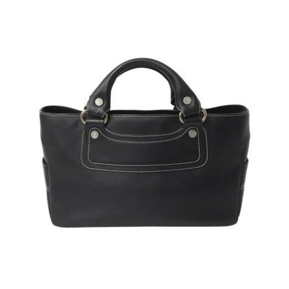 Celine Boogie Bag Shoulder Bag Leather Black - Picture 1 of 9